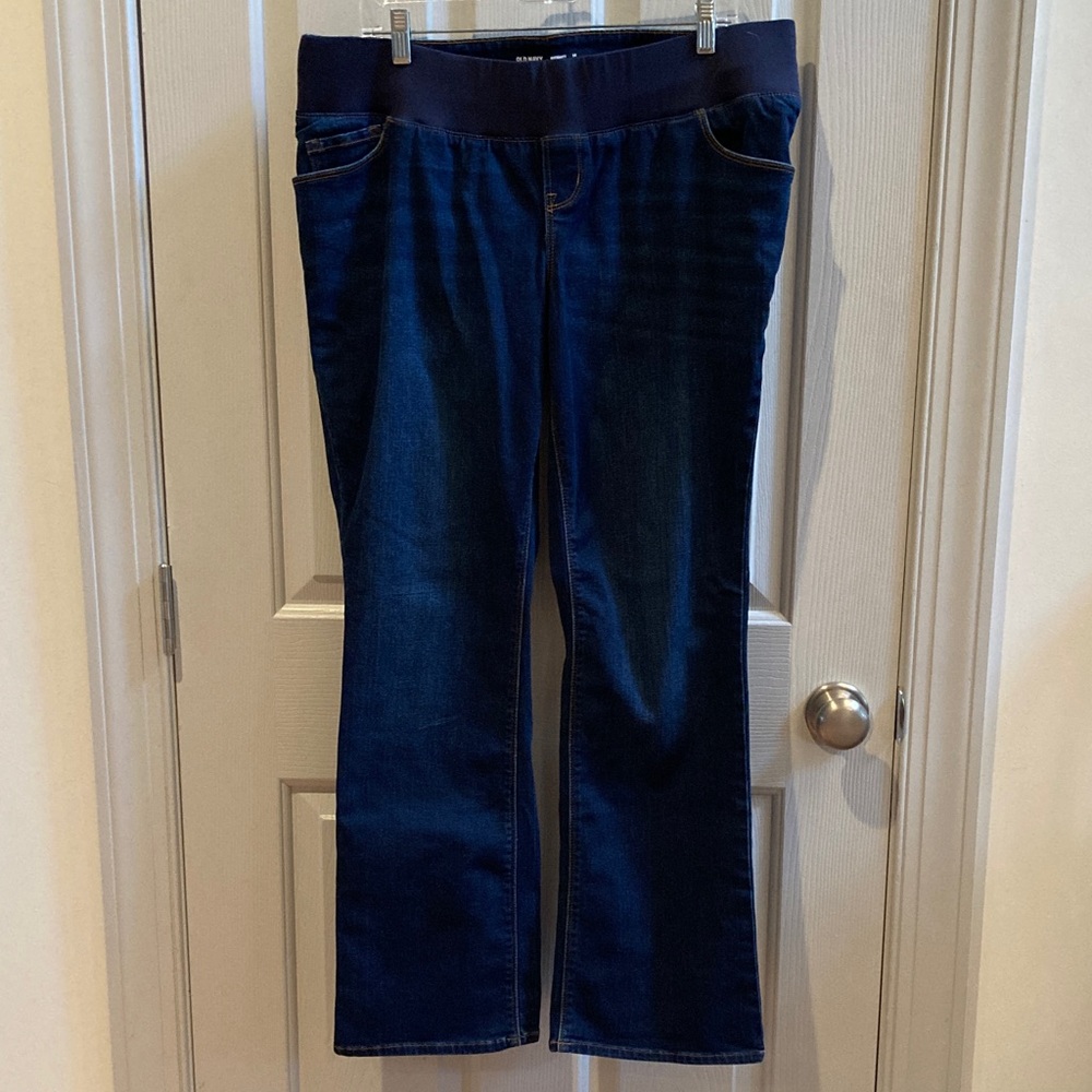 EUC Old Navy Maternity Jeans